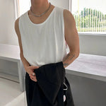 Cotton Sleeveless T-shirt Tank Top