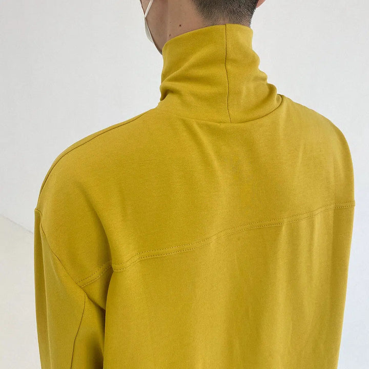 Cotton Turtleneck Bottoming Shirt