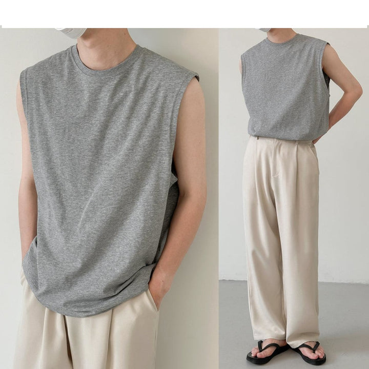 Cotton Vest Sleeveless T-shirt