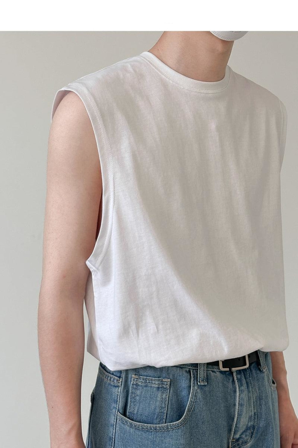 Cotton Vest Sleeveless T-shirt