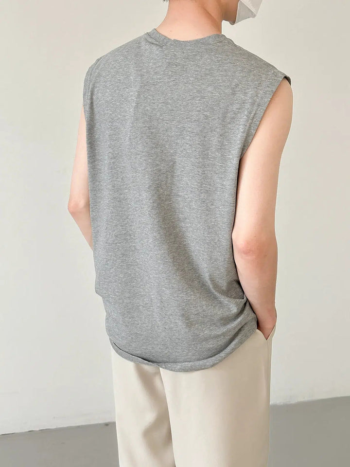 Cotton Vest Sleeveless T-shirt
