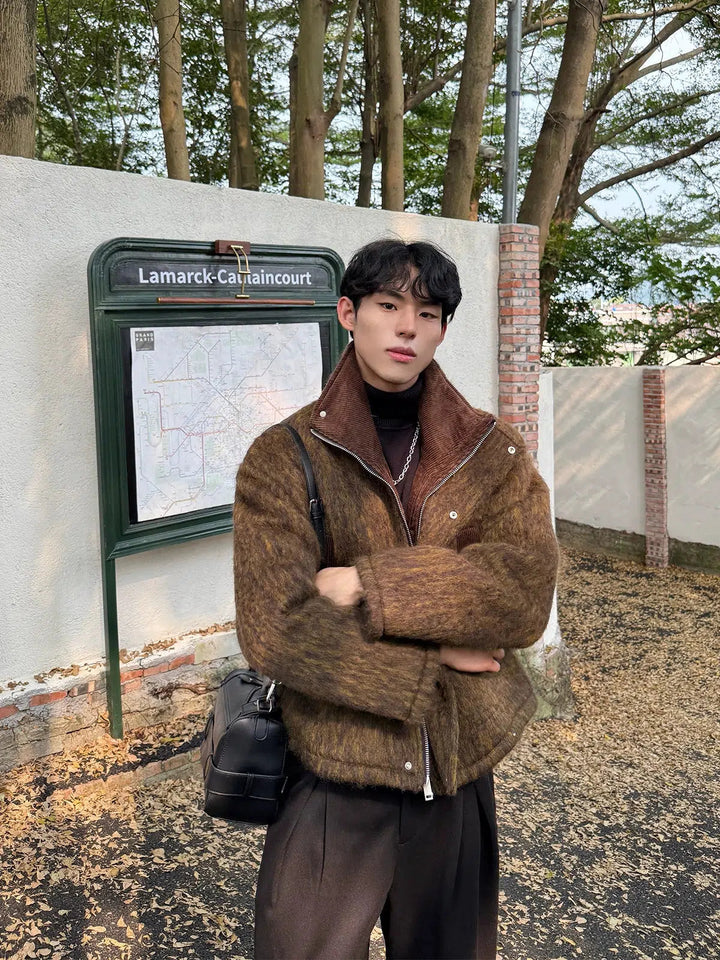 Cozy Cotton-Padded Zipper Jacket