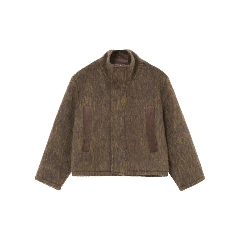 Cozy Cotton-Padded Zipper Jacket