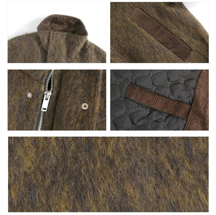 Cozy Cotton-Padded Zipper Jacket
