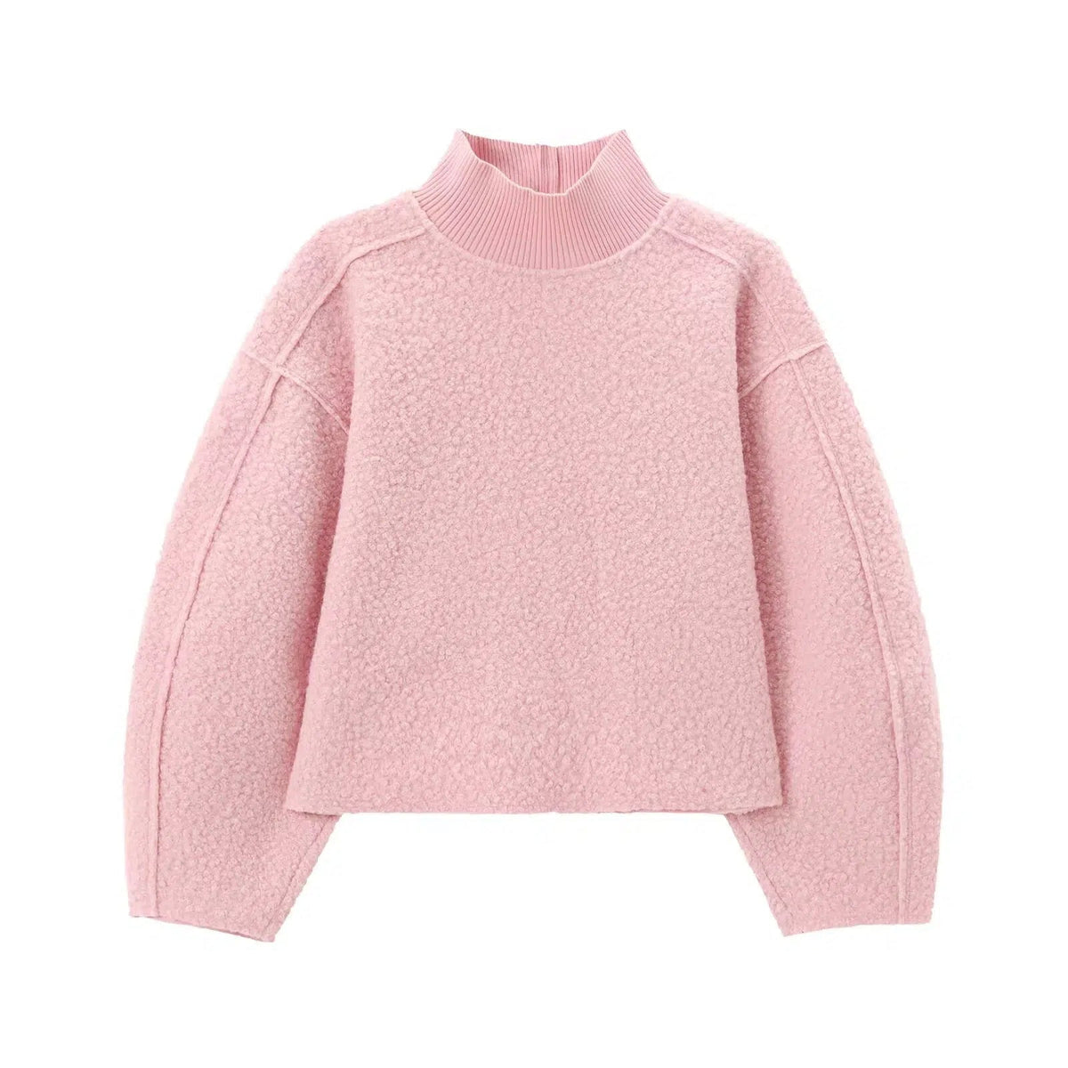 Cozy Fleece Turtleneck Sweatshirt