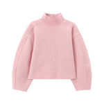 Cozy Fleece Turtleneck Sweatshirt