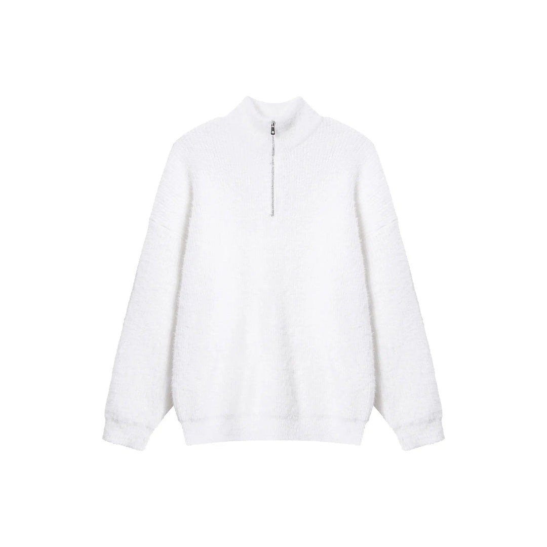 Cozy Half-Zip Knit Sweater