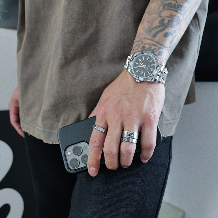Crack Design Ring