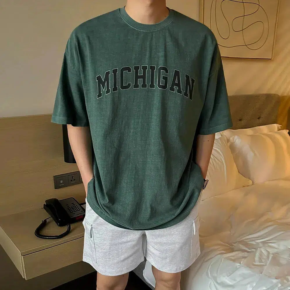 Crew Neck Oversized T-shirt