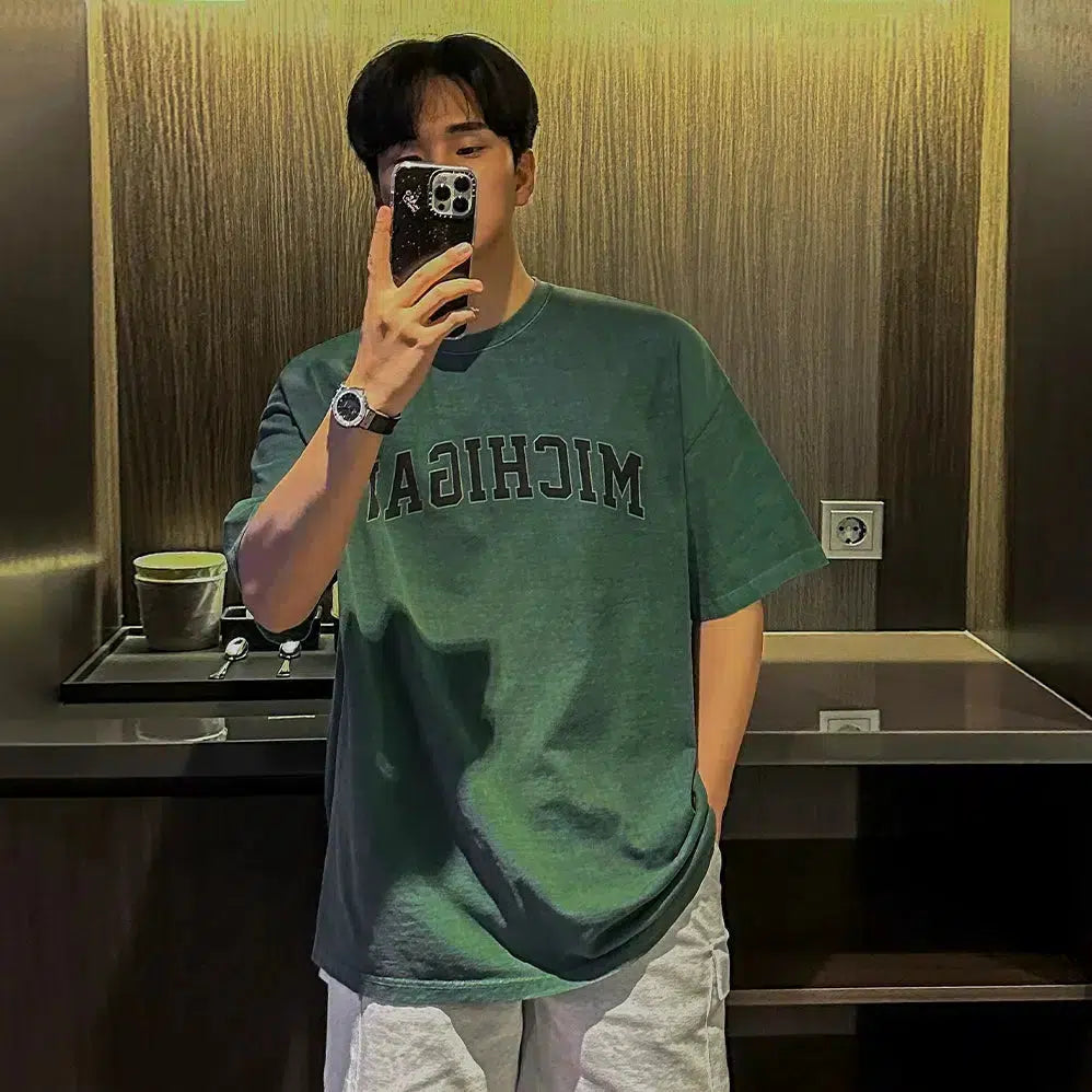 Crew Neck Oversized T-shirt