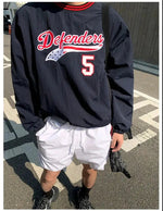 Crew Neck Printed Pullover