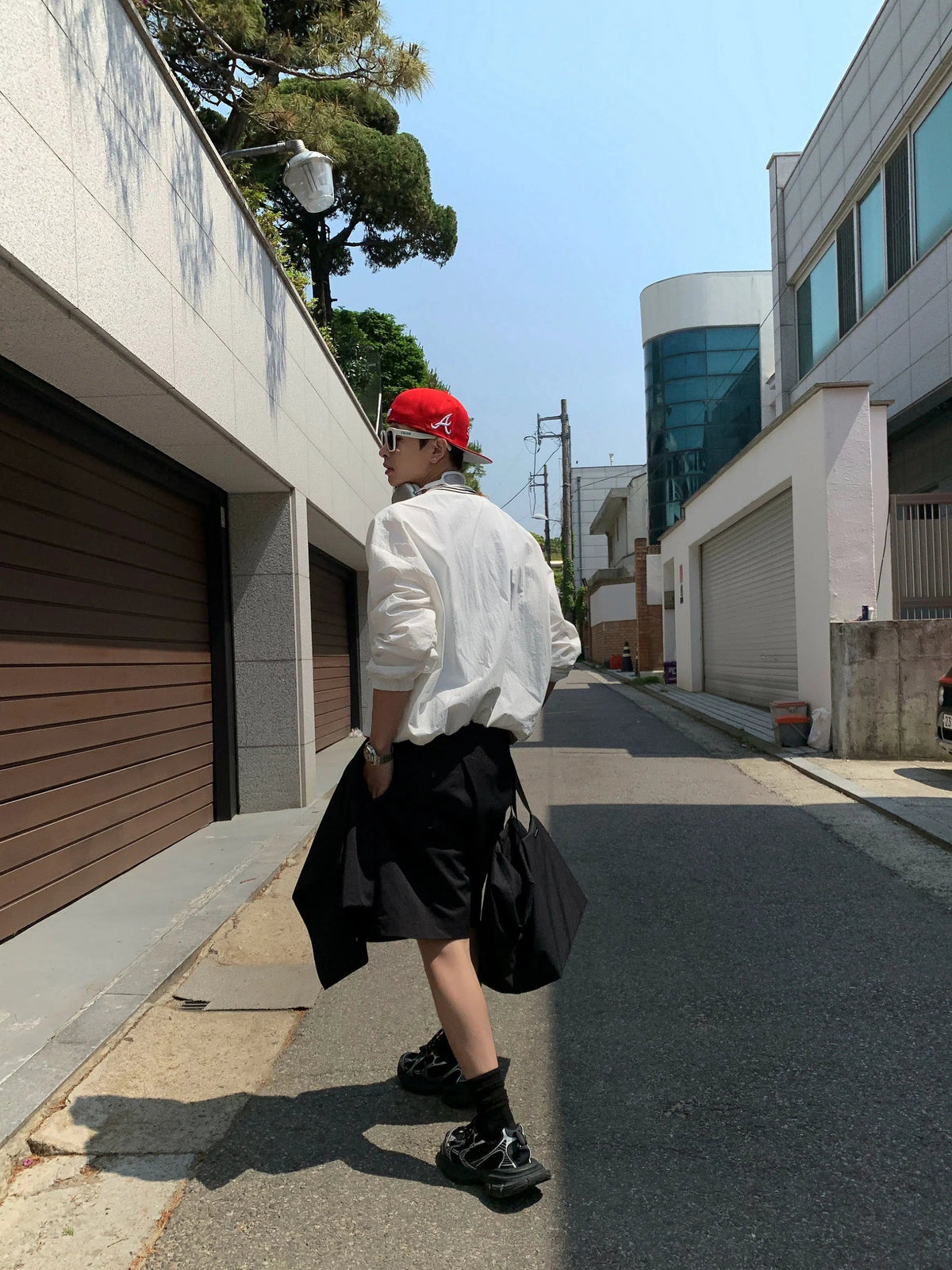 Crew Neck Printed Pullover