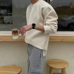 Crew Neck Pullover Sweater