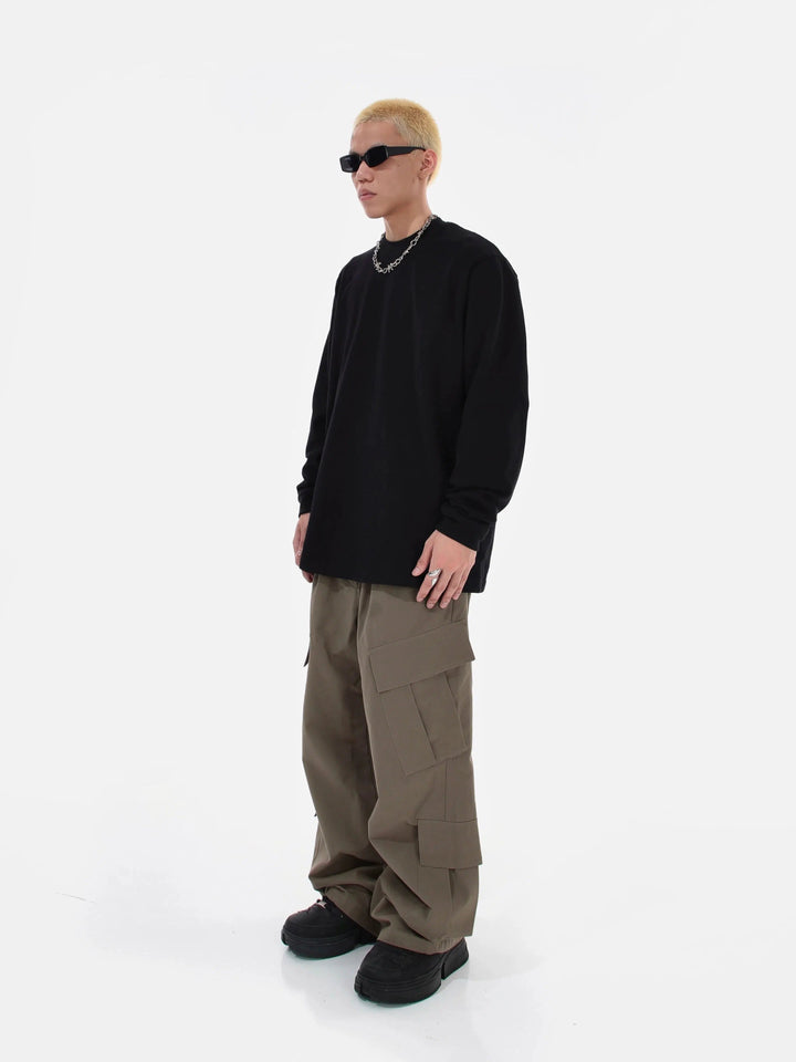 Crewneck Long Sleeve Shirt