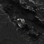 Cross Chunky Hoop Earrings