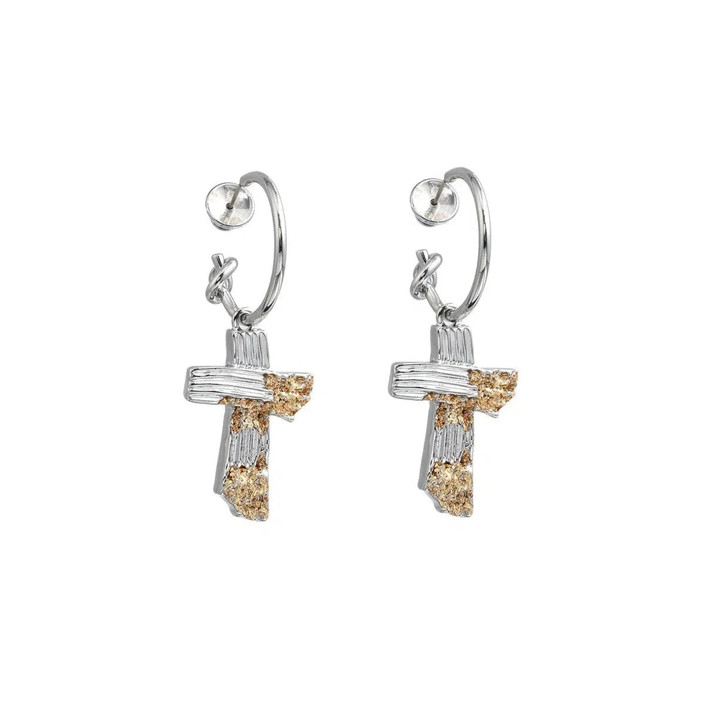 Cross Earrings