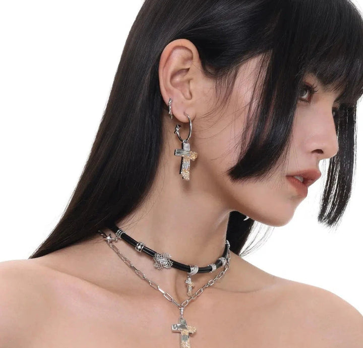 Cross Earrings