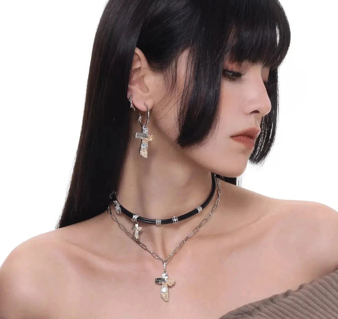 Cross Earrings