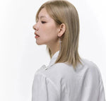 Cross Tassel Earrings