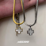 Cross Titanium Steel Necklace