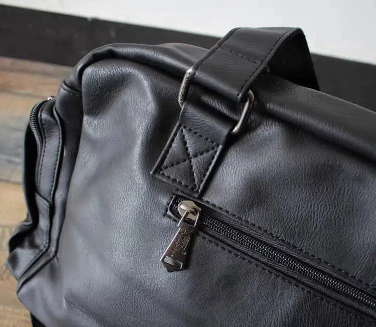 Crossbody Leather Travel Bag