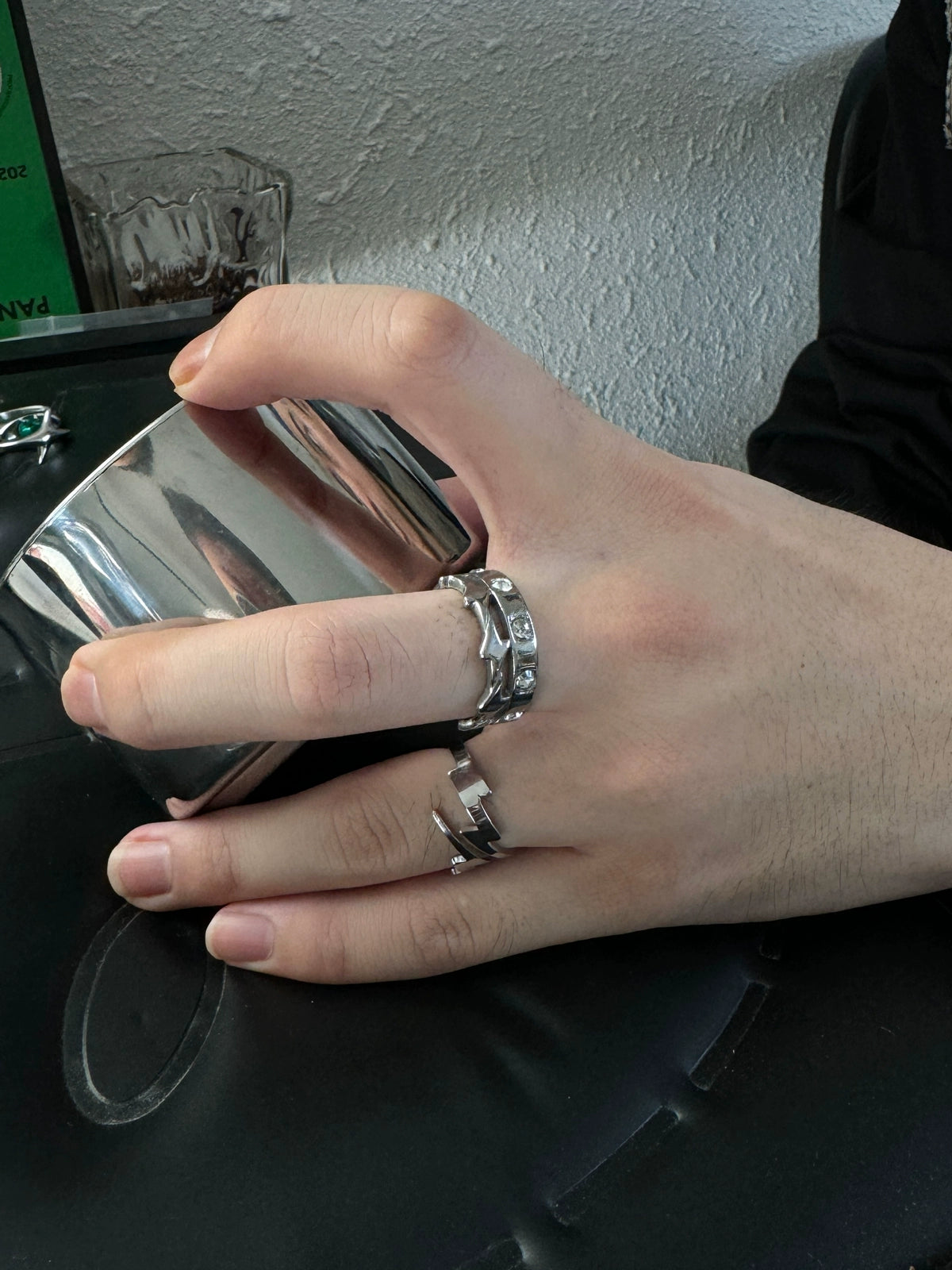 Crown Lightning Diamond Ring