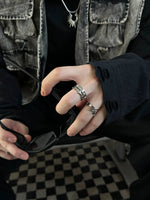 Crown Lightning Diamond Ring