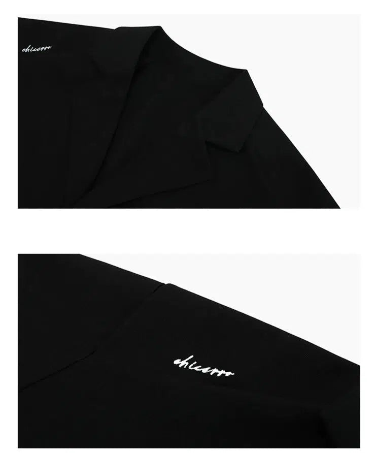 Cuban Collar Button-down Shirt