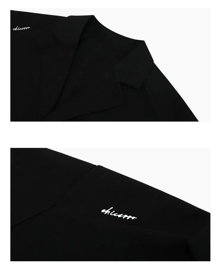 Cuban Collar Button-down Shirt