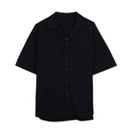 Cuban Collar Short Sleeve Shirt