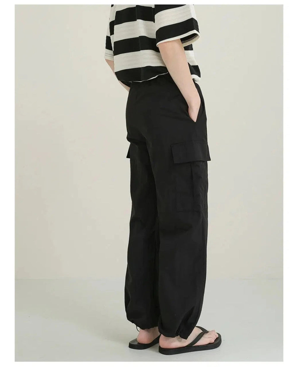 Cuffed Overalls Quick-drying Sweatpants