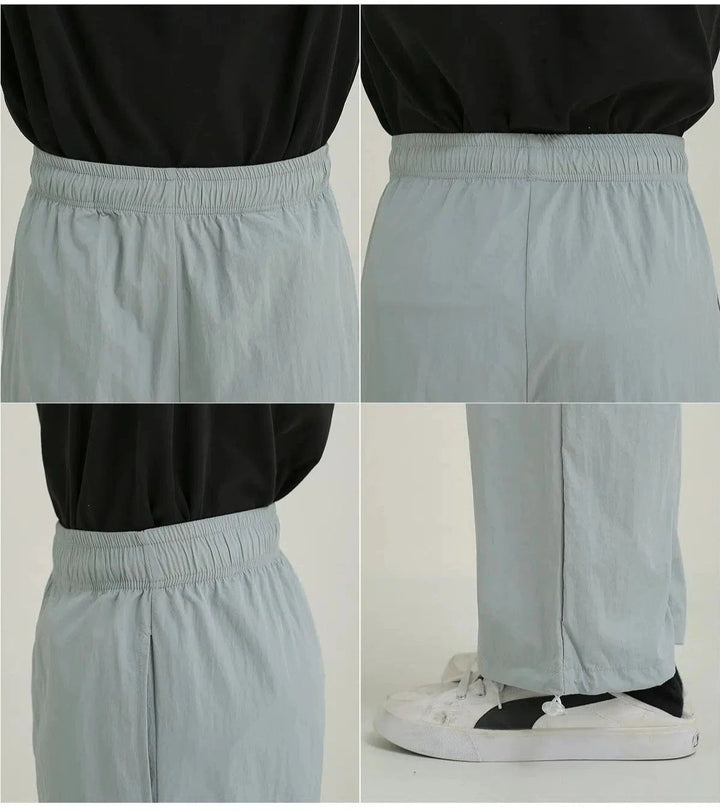 Cuffed Overalls Quick-drying Sweatpants
