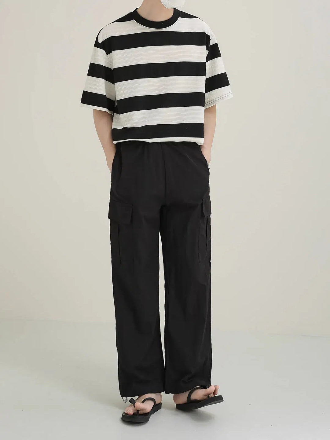 Cuffed Overalls Quick-drying Sweatpants