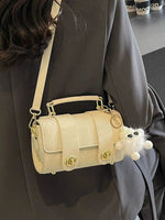 Cute Accessory Handle Crossbody Bag