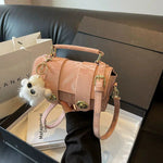 Cute Accessory Handle Crossbody Bag