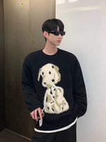 Dalmatian Embroidered Sweater