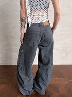 Wide Leg Multi-Pocket Cargo Pants 3