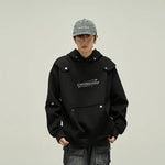 Deconstructed Hooded Sweatshirt