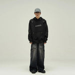 Deconstructed Hooded Sweatshirt