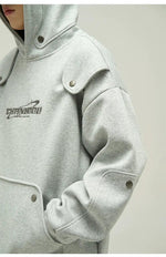 Deconstructed Hooded Sweatshirt