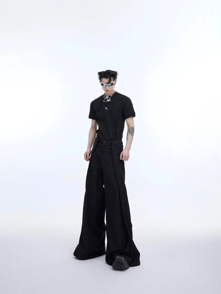 Deconstruction Texture Slim T-shirt
