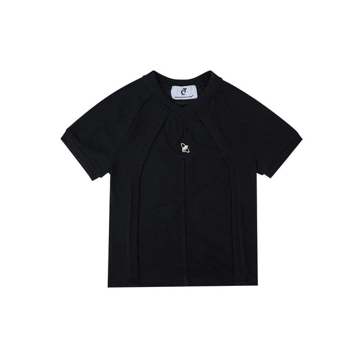 Deconstruction Texture Slim T-shirt