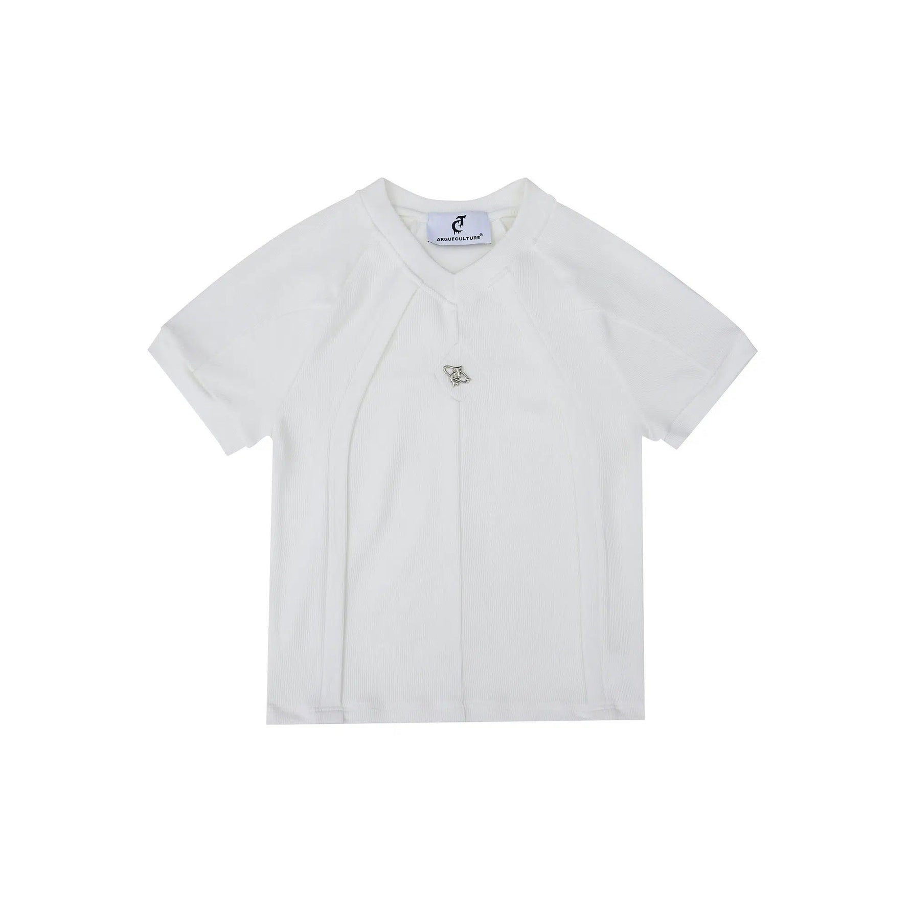 Deconstruction Texture Slim T-shirt