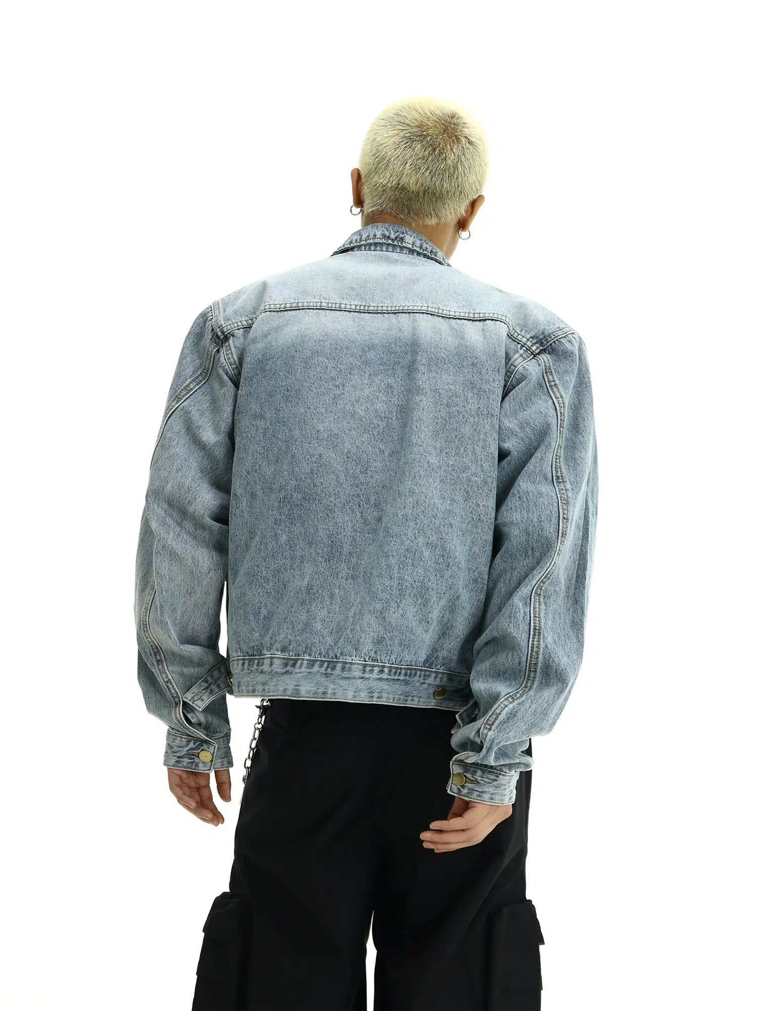 Denim Zipper Jacket