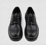 Derby Lace-Up Casual Shoes with Star Design