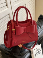 Detachable Strap Bowknot Handbag