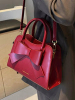 Detachable Strap Bowknot Handbag