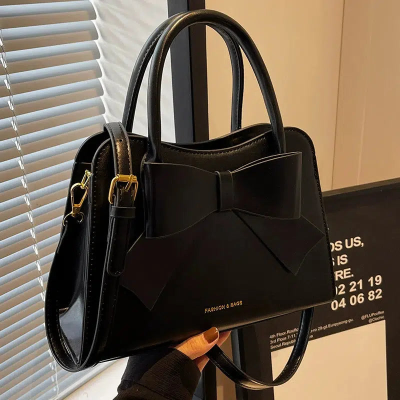 Detachable Strap Bowknot Handbag