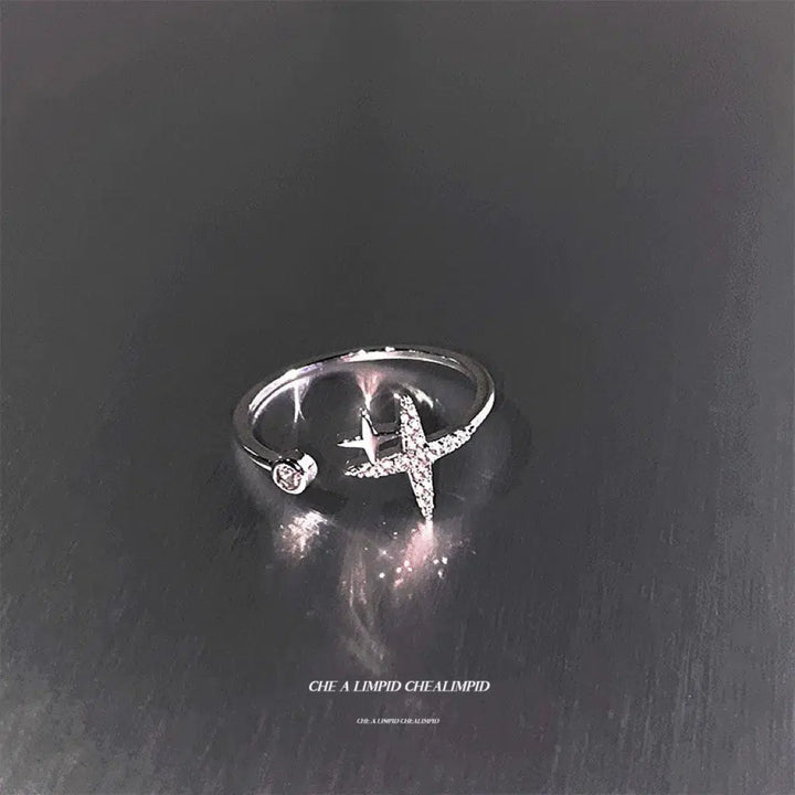 Diamond Crystal Design Rings
