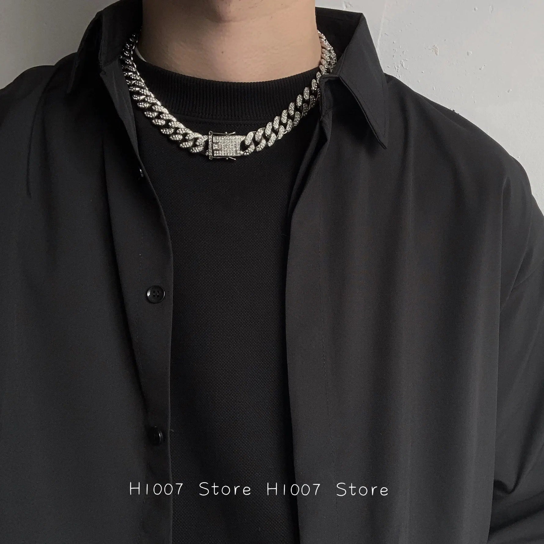 Diamond Inlaid Cuban Bracelet